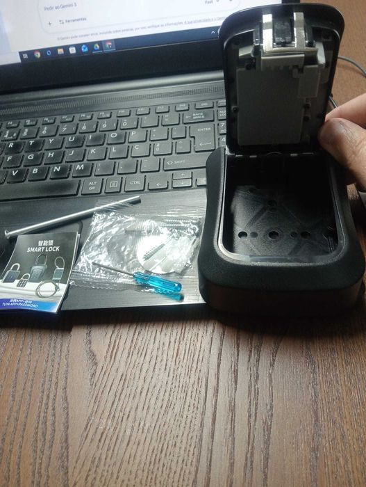 Cofre de Chaves Inteligente Tuya + Gateway MOES (Combo Wi-Fi) – NOVO