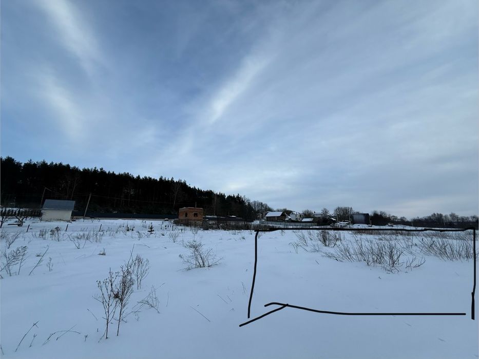 Продаж земельної ділянки біля лісу  24 сотих