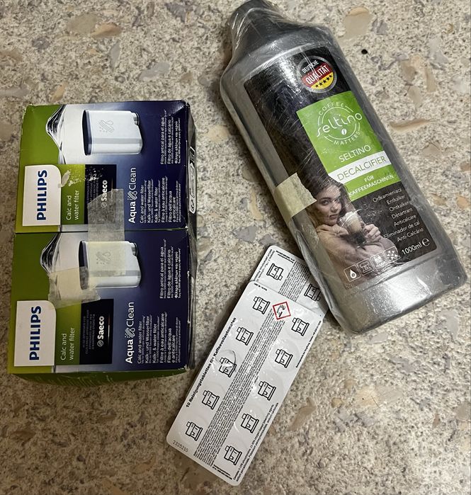 Набір для дек-ції універсал.-рідина1л.,таблетки2уп.фільтр Saeco  2 шт.