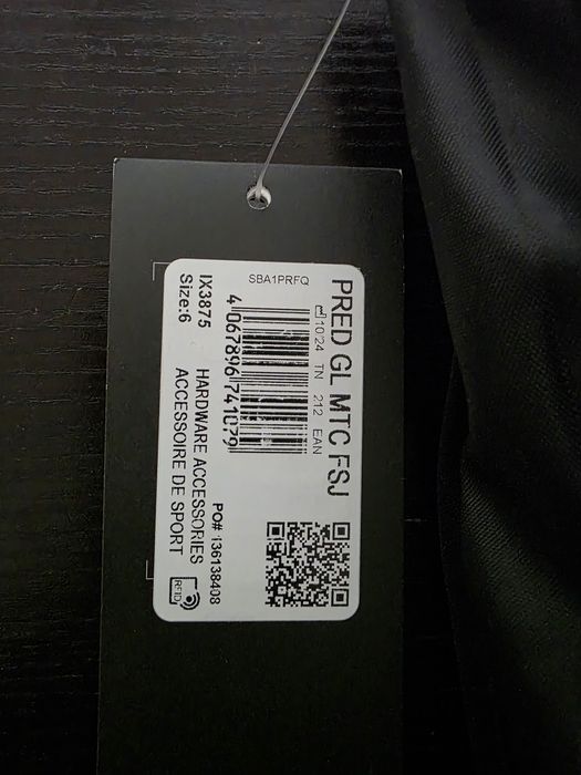 Luvas Guarda-Redes criança Adidas Predator Match Fingersave novas