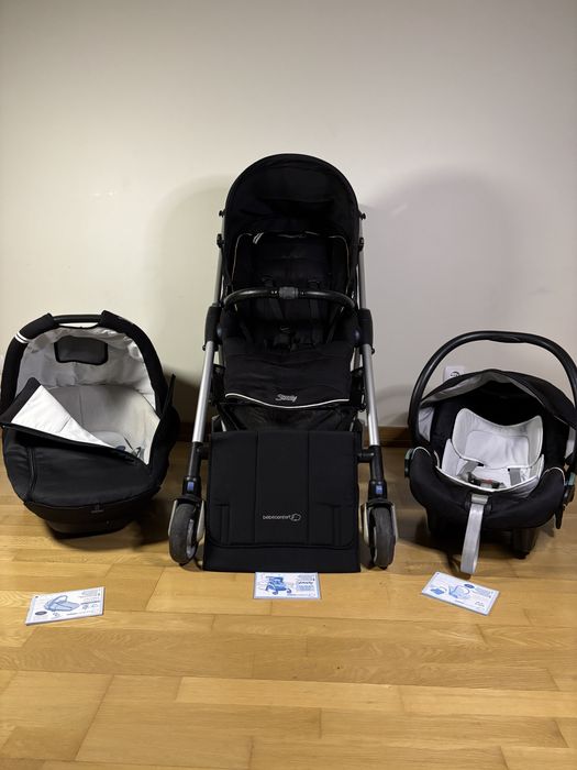 Sistema de Viagem Trio Bébé Confort + Muda-Fraldas