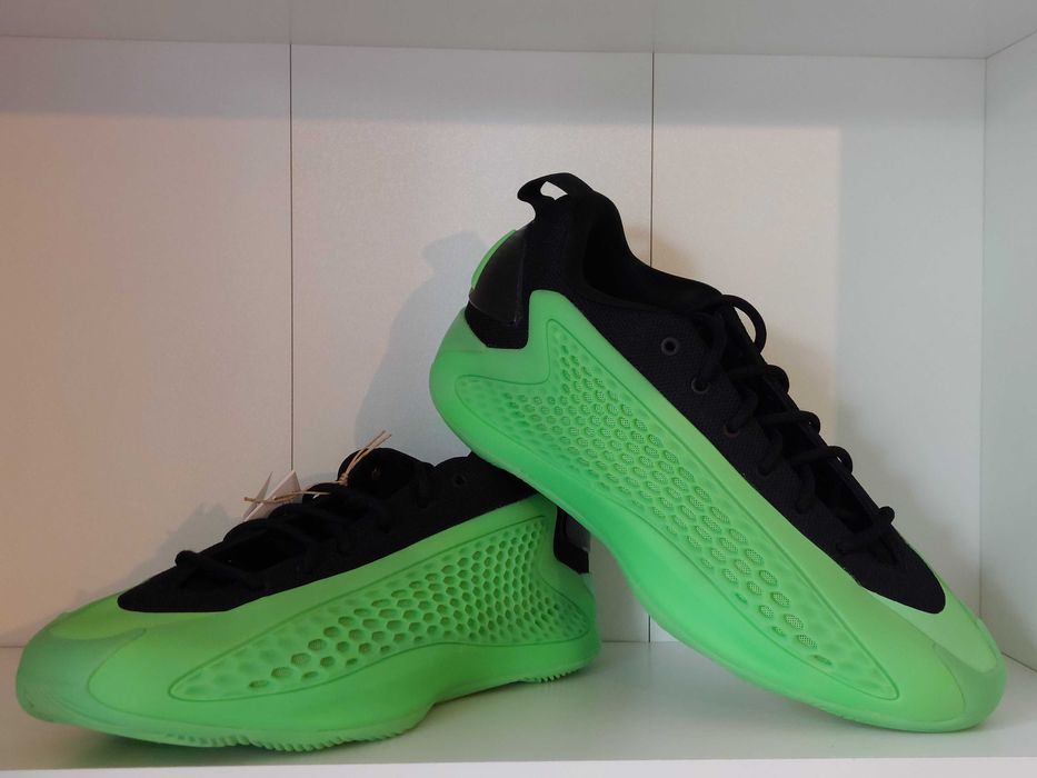 A.E.1 LIME adidas Anthony Edwards buty do koszykówki Pełna rozmiarówka