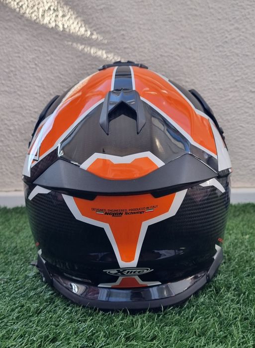 Capacete Nolan Touratech X-lite Aventuro em Carbono