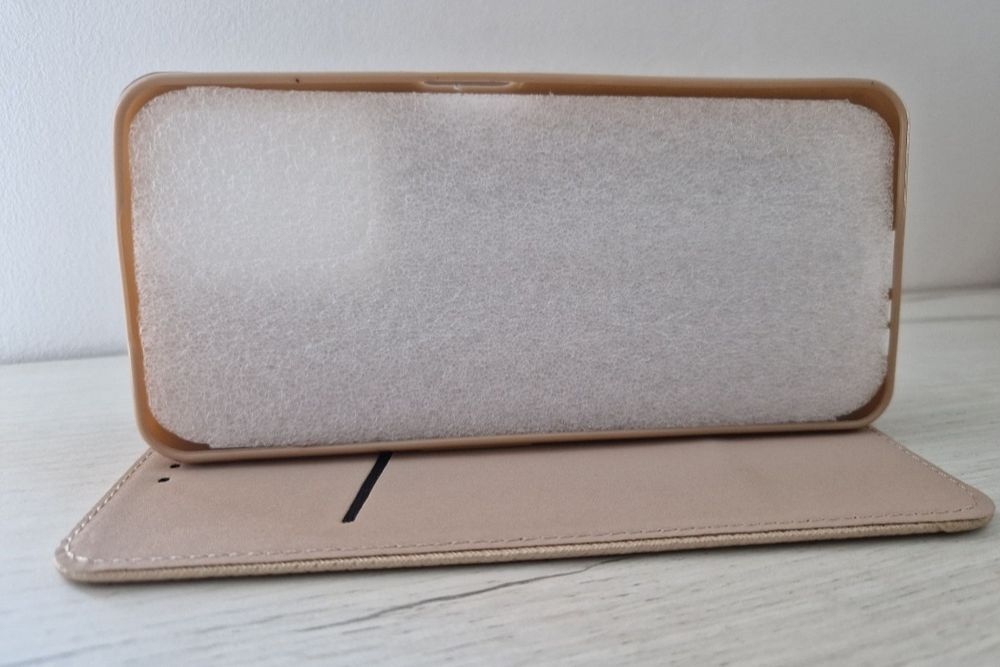 Kabura Smart Book MAGNET do XIAOMI REDMI NOTE 13 PRO 4G Złota