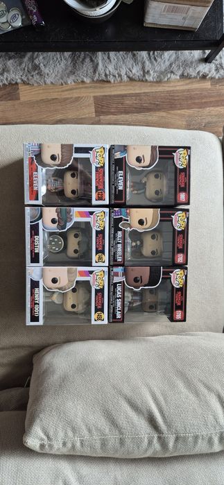 Funko Pop Stranger Things : zestaw 6 figurek