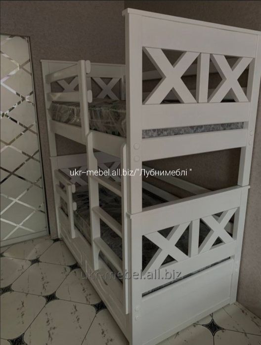 Ліжко двоповерхове  "Тян-120", кровать двухьярусная