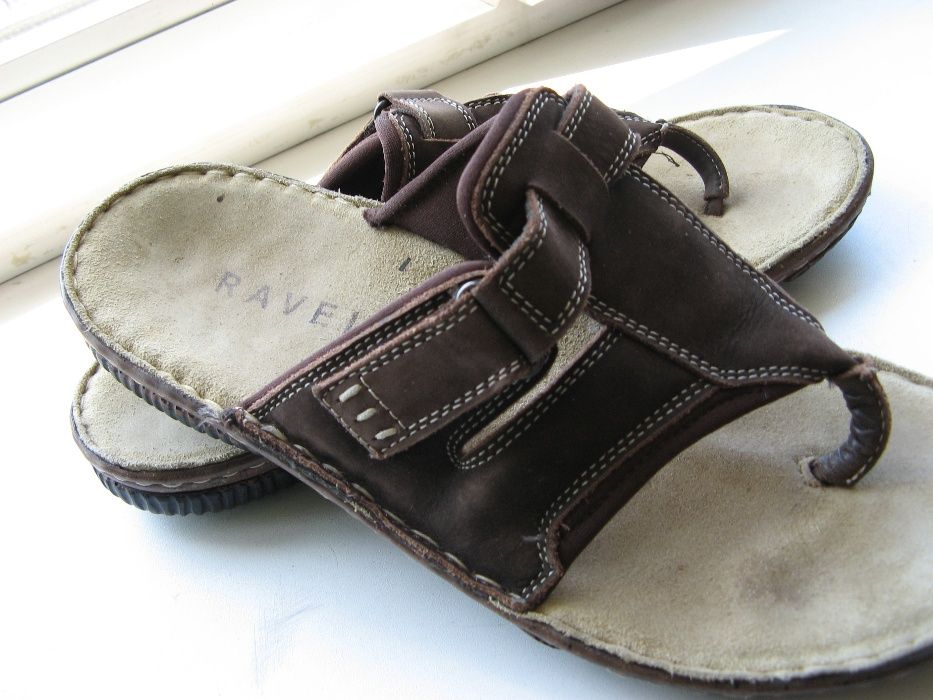 Шлепанцы ravel p 43-44 (29см),нат.кожа