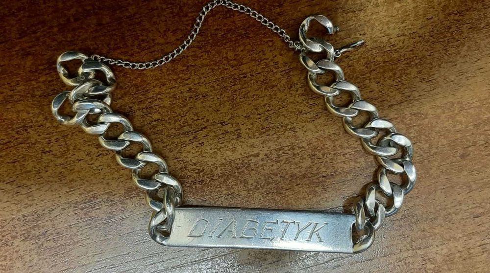 Srebrna bransoleta męska 40 g 925P
