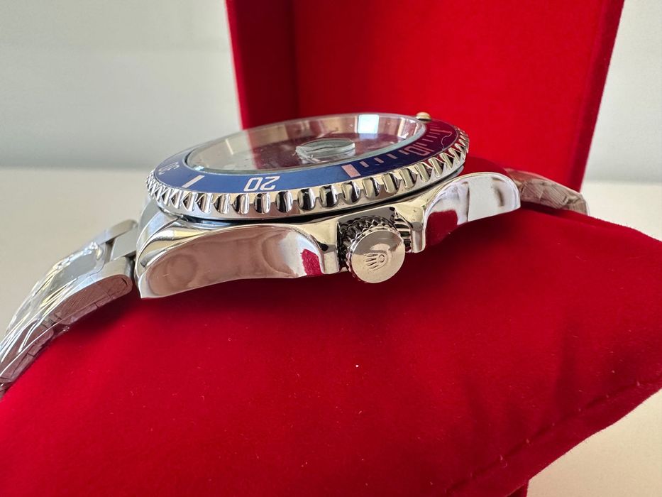 Relógio Rolex Submariner Oyster Perpetual Date Azul Novo