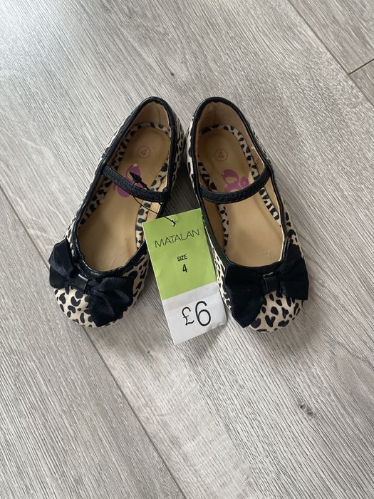 Леопардові туфельки для дівчинки