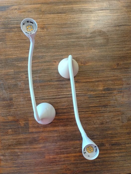 2 lampki biurowe Polux DEL-1211 White