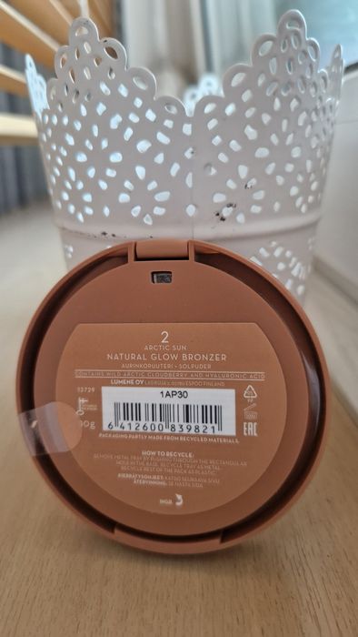 Lumene Natural Glow Bronzer nr. 2 Arctic Sun