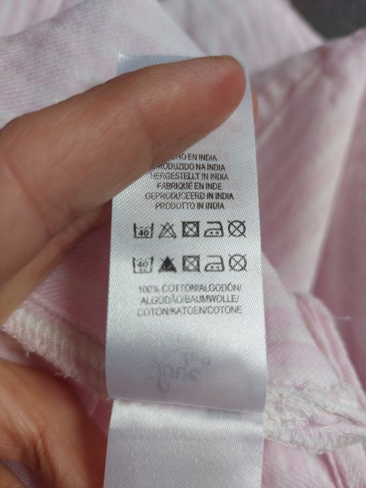 Koszula do spania w paski S/36