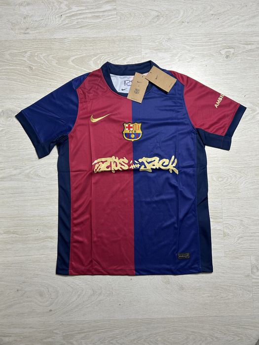 Футбольна футболка Барселона Nike x Travis Scott | Джерсі Barcelona