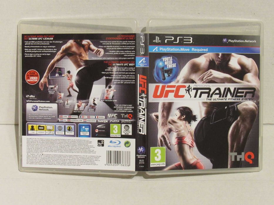 Jogo Playstation 3 PS3 United Fighting Championship UFC Trainer