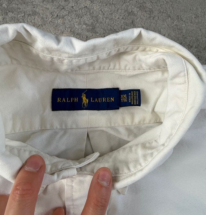 Koszula Ralph Lauren Biała Small Logo 56