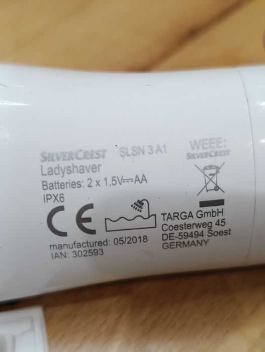 Maszynka damska do golenia