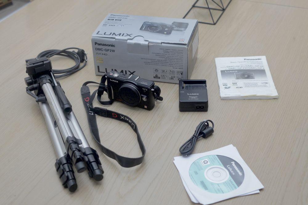 Aparat Lumix GF2 (Zestaw) Bezlusterkowiec