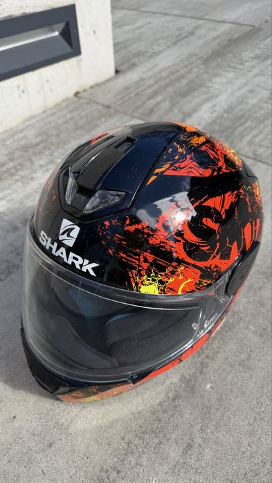 Kask motocyklowy Shark | rozmiar S | bezwypadkowy | stan bdb