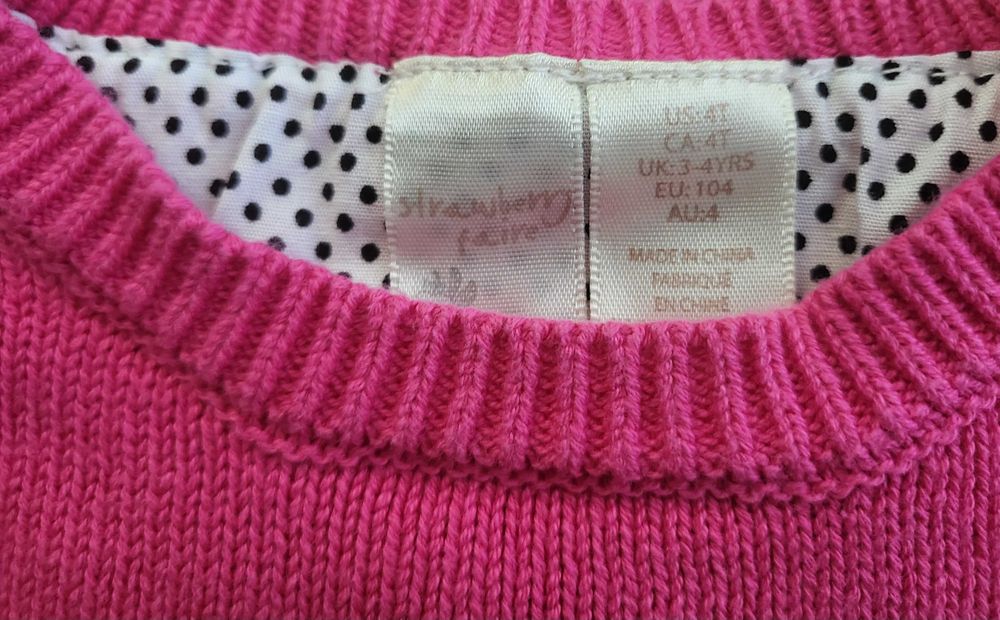 Sweter 3-4 lata.