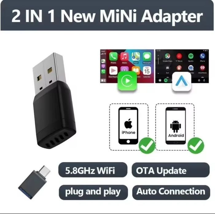 Adaptador Carplay Honda África Twin e NT1100