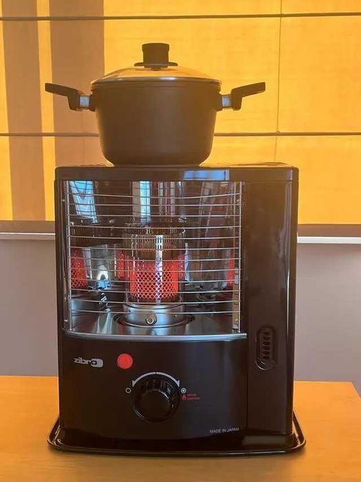 Гасовий японський обігрівач Zibro RS 2222 Black