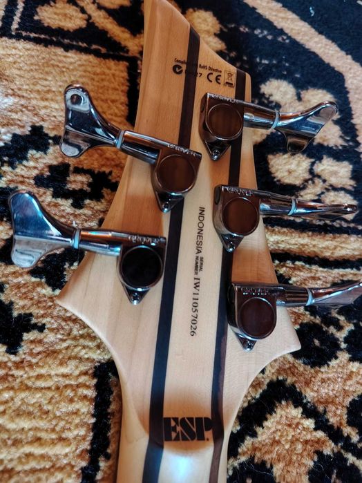 ESP LTD B-415SM - bass 5 strunowy na aktywnych EMG
