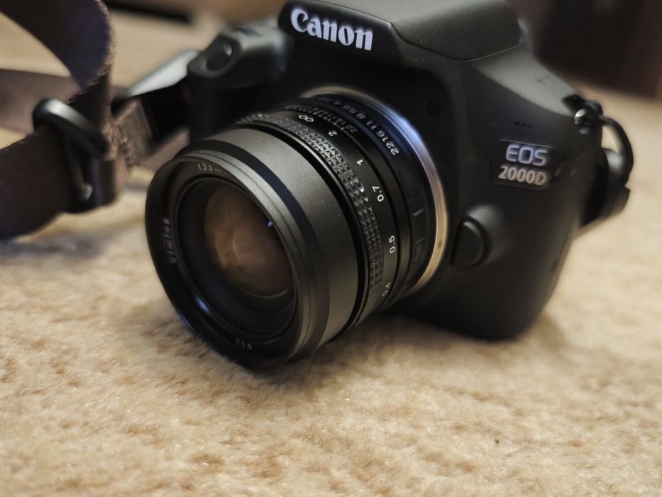 Obiektyw Vimica 135mm f2.4 135mm manualny do Canon EF nowy okazja