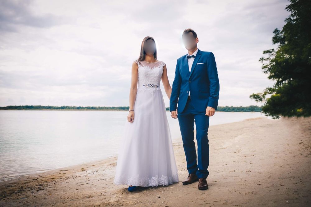 Piękna suknia ślubna Herm's Bridal ALPHA, 38