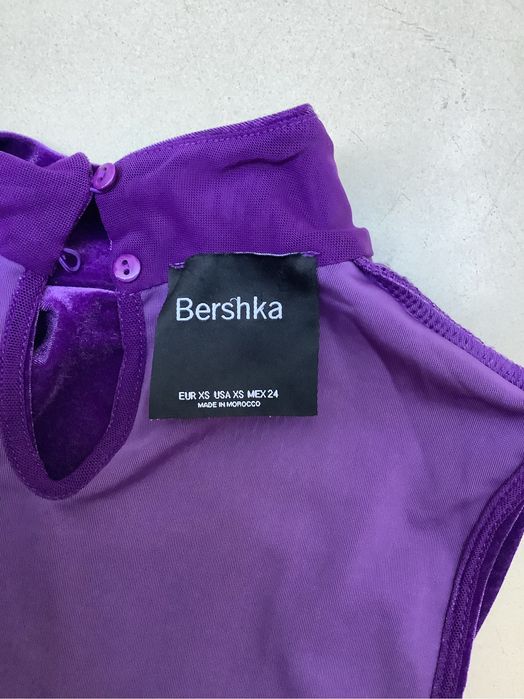 Top curto Bershka