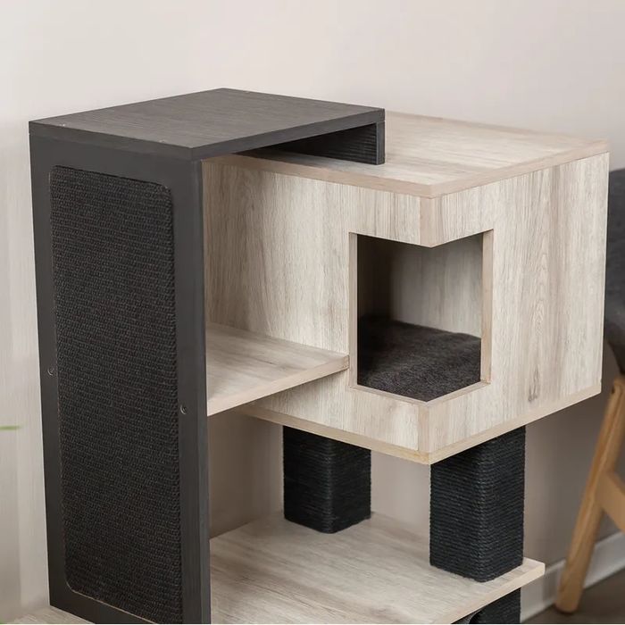 Trixie Drapak dla Kota CityStyle 58x38x98cm Szary - NOWY