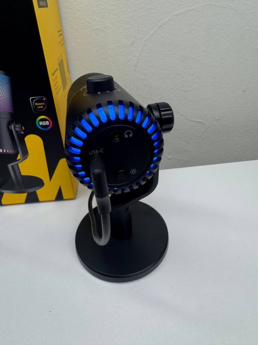 Микрофон Fifine DM30 RGB стриминговый геймерский игровой hyperx
