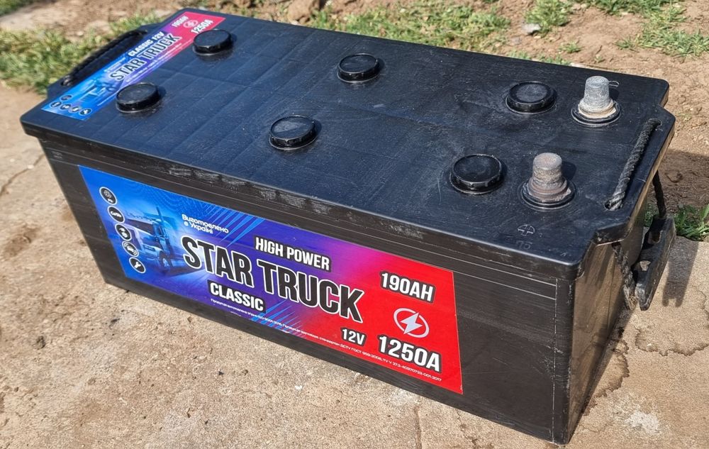 Акумулятор  Star Truck 190 А/г