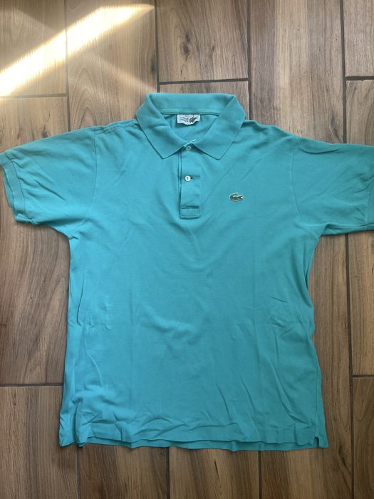 Небесно-блакитне поло Lacoste