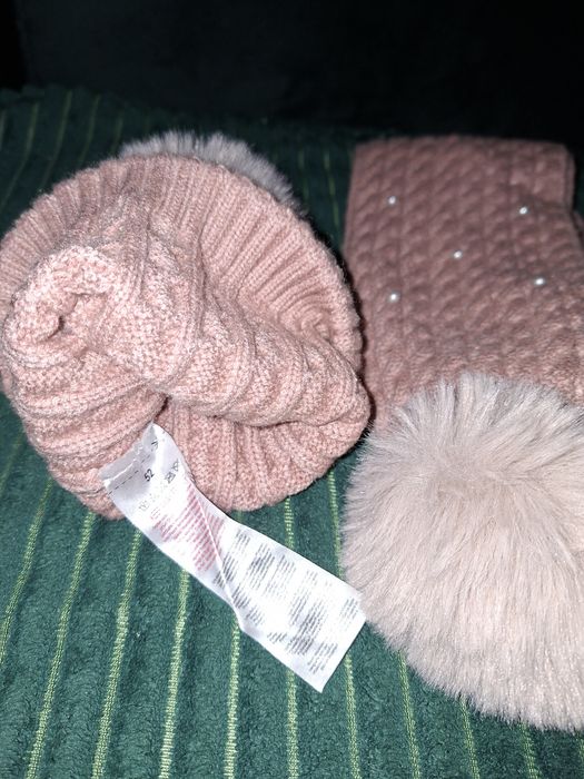 Komplet zimowy dziewczęcy