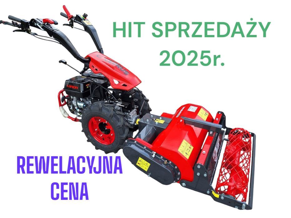 ZESTAW Ciągnik Jednoosiowy +Glebogryzarka separacyjna (BCS Muratori)