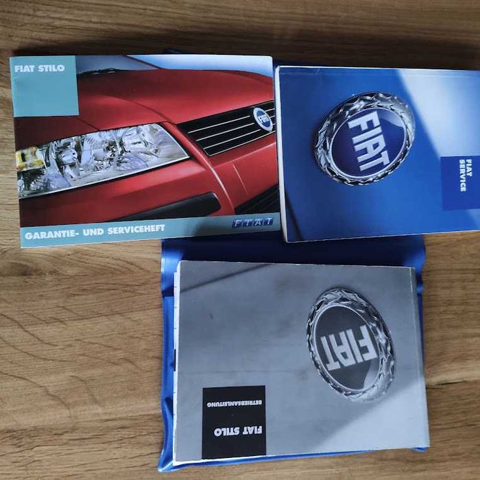 Fiat Stilo książka , instrukcja obsługi stan bardzo dobry