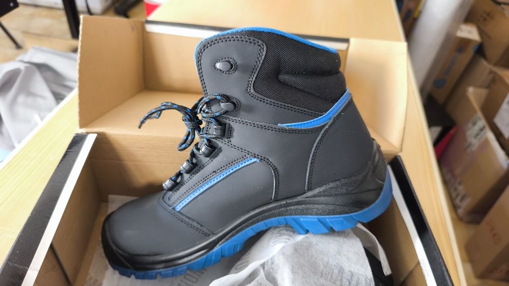 Bota Profissional S3 ESD em Nobuck – Máxima Proteção e Conforto Diário