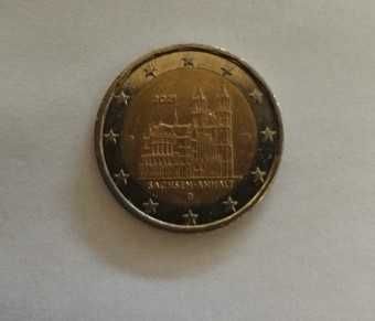 Moeda Comemorativa 2 Euros Alemanha 2021