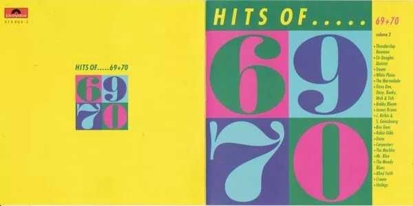 Various Hits Of...69 + 70 - CD - near MINT