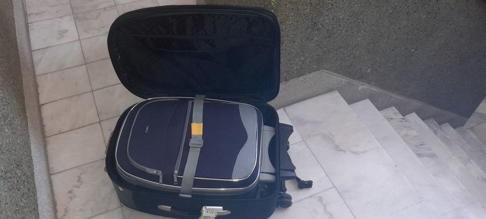 Conjunto de 3 malas de viagem