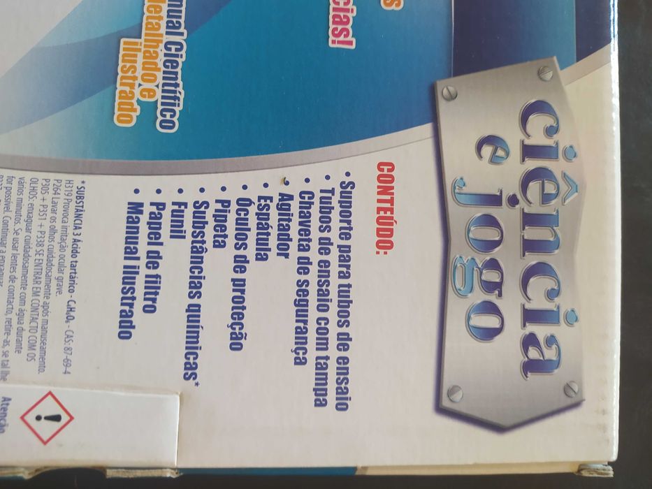 Jogo Kit de Quimica - Novo