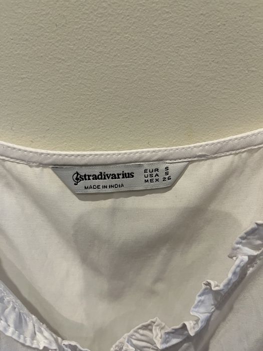 Vestido comprido Stradivarius