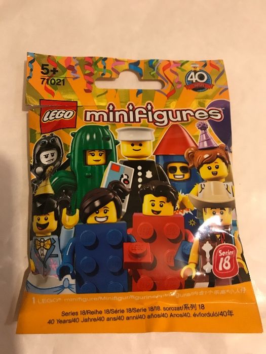 Lego 71021 Minifigures Minifigurki policjant unikat 1 na 60