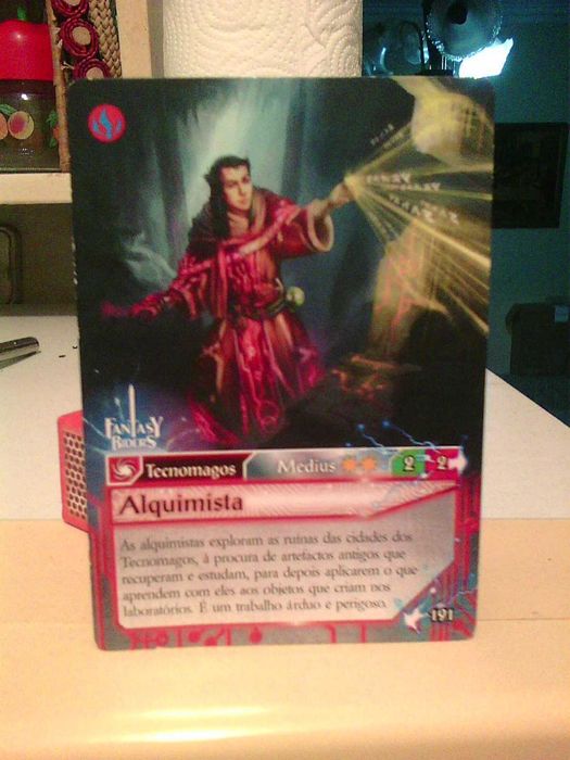 Fantasy Riders Panini Card - Alchemist 191