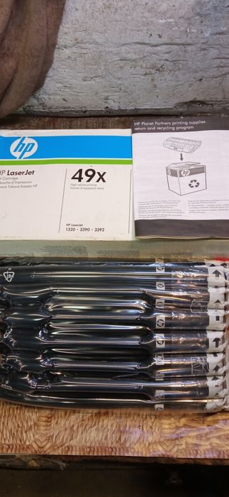 Картридж лазерный hp laserjet 49x q5949x, тонер.