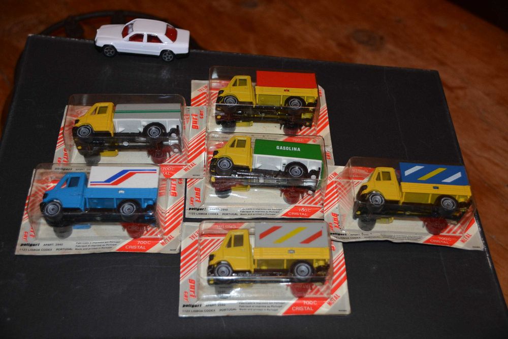 POLIGURI MINIATURAS MADE IN  PORTUGAL 80,S novos em embalagem original