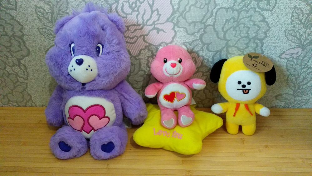 Игрушка кошка Pusheen Gund BTS  Care Bear Вуди  Винни  Ikea лот
