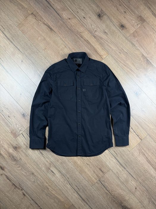 Сорочка G-Star Raw Landoh чорна, розмір M