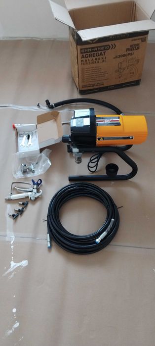 AGREGAT MALARSKI Hydrodynamiczny 900W 3000PSI 210BAR Wąż 15M
